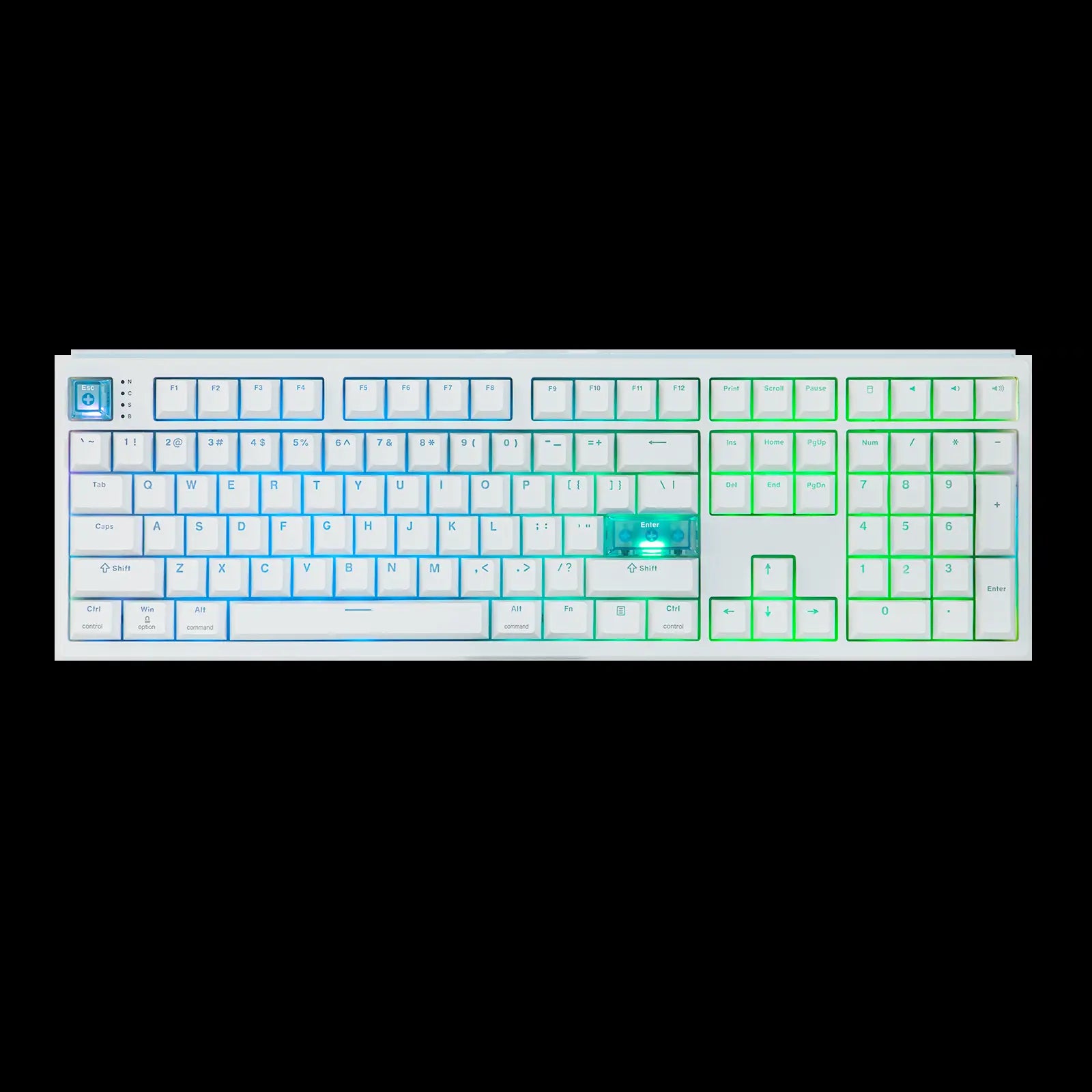 EPOMAKER HE108 Wireless Gaming Keyboard, 8K Polling & 10000Mah, SOCD & DKS, Full-Sized Hall Effect Keyboard with Rapid Triggering, Custom Driver RGB Backlit PBT Keycap Gaming Accessories Keyboards for Gaming Tiktokshopstockup